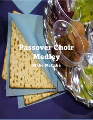 Passover Medley SATB choral sheet music cover Thumbnail